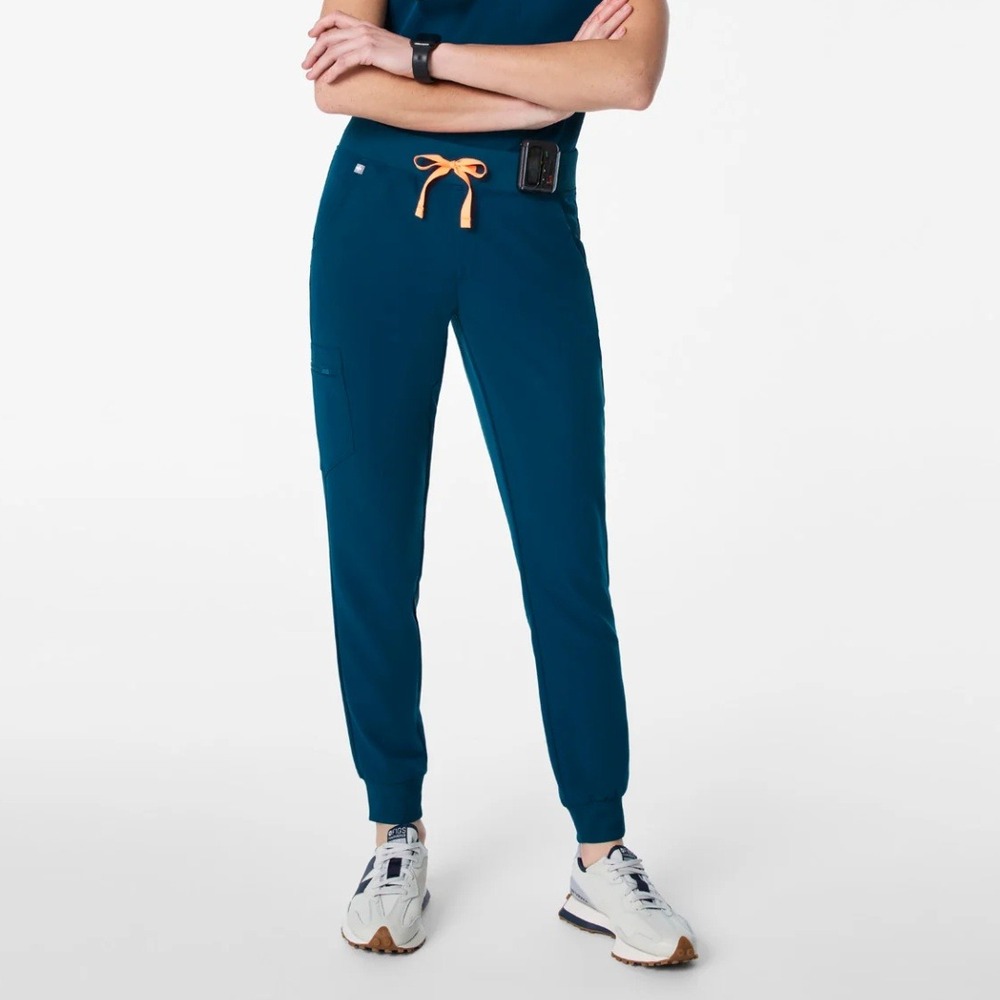 FIGS | FIONx Zamora Jogger Scrub Pants in Deep Reef Teal | Medium
